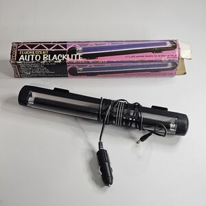 Auto Blacklite Fluorescent 12''Car Charger Powered